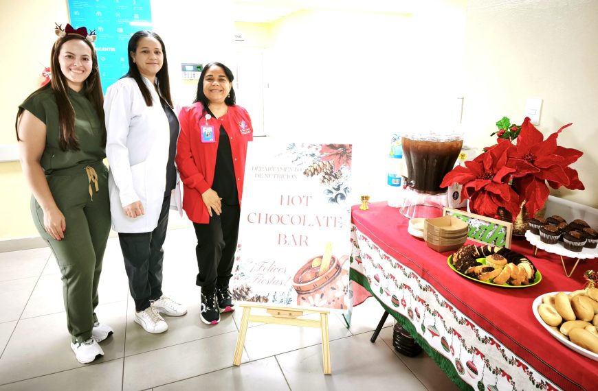 Departamento de Nutrici&oacute;n del Hospital de Engombe celebra su tradicional Chocolate Navide&ntilde;o