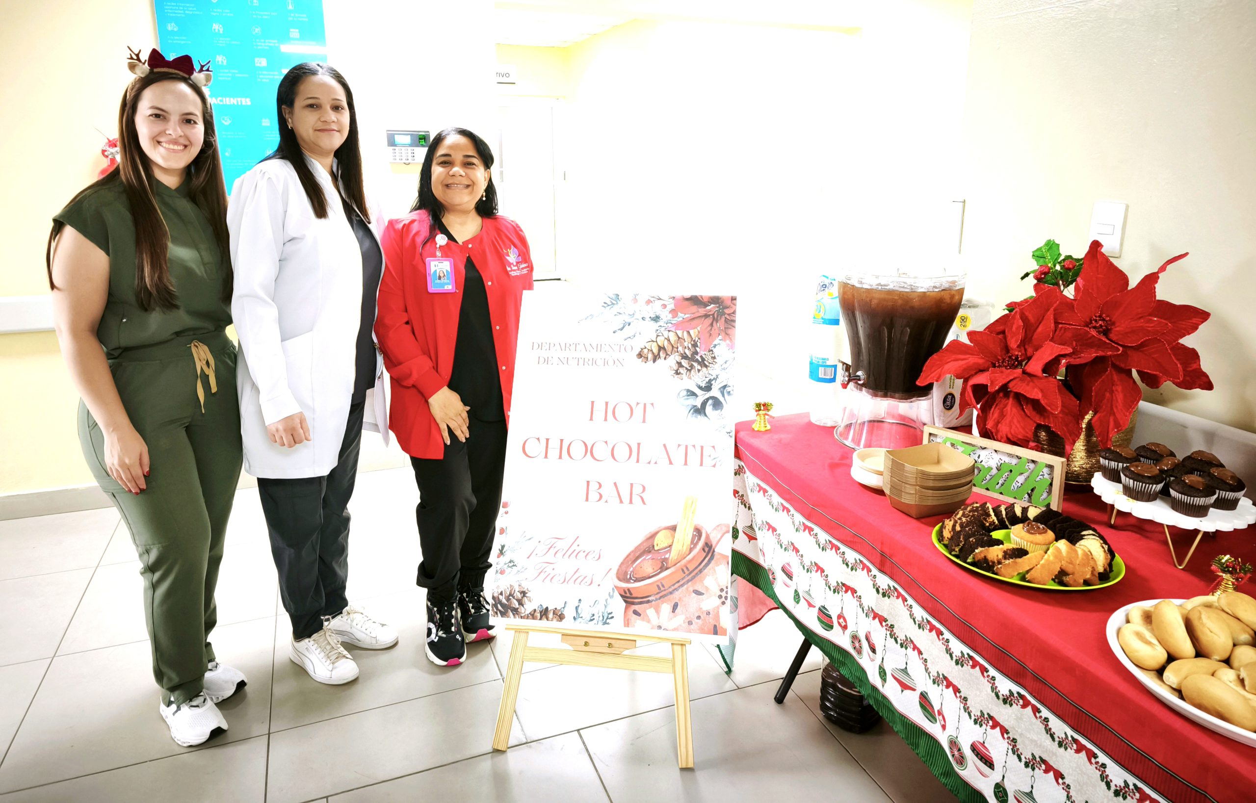 You are currently viewing Departamento de Nutrición del Hospital de Engombe celebra su tradicional Chocolate Navideño